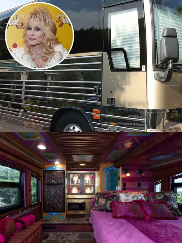 Inside Dolly Parton’s $750k custom tour bus that costs $10k for a two-night stay